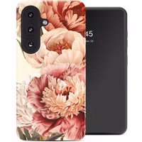 Selencia Vivid Back Cover Samsung Galaxy S26 - Vintage Peony