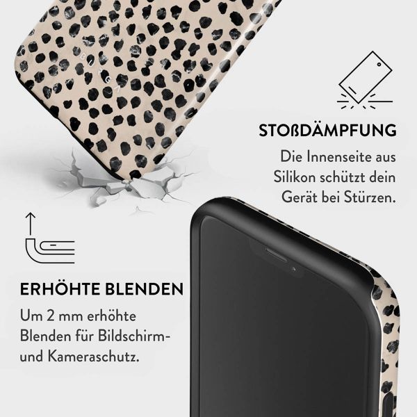 Burga Tough Back Cover für das iPhone 12 (Pro) - Almond Latte