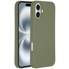 Accezz Liquid Silikoncase mit MagSafe für das iPhone 16 Plus - Cooper Green