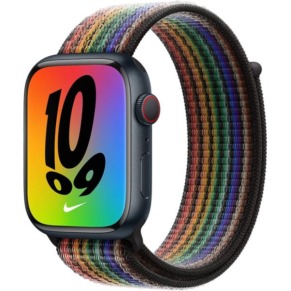 Apple Nike Sport Loop Armband für das Apple Watch Series 1-10 / SE / Ultra (2) - 42/44/45/46/49 mm - Pride Edition