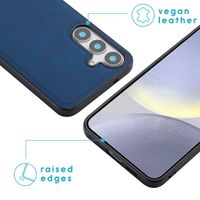 imoshion Entfernbare 2-1 Luxus Klapphülle Samsung Galaxy S25 Plus - Blau