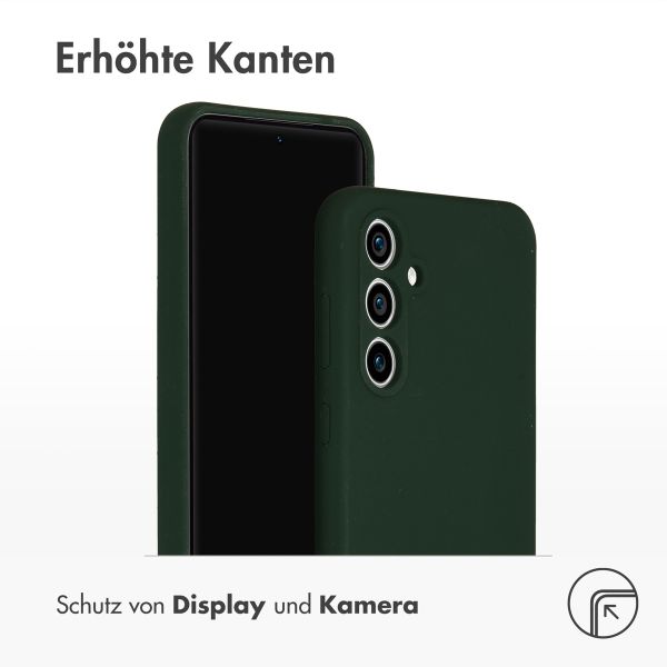 Accezz Liquid Silikoncase für das Samsung Galaxy S23 FE - Forest Green