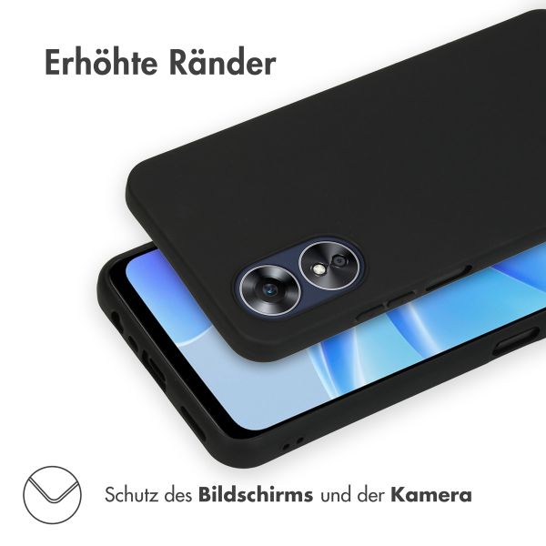 imoshion Color TPU Hülle für das Oppo A17 - Schwarz