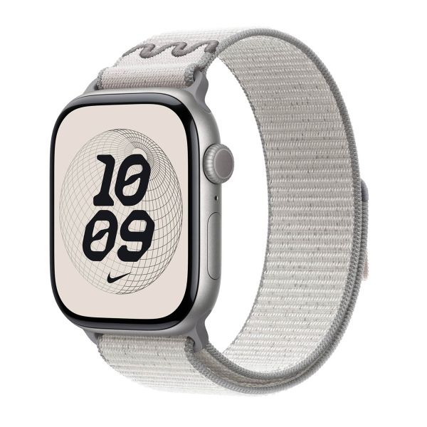 Apple Nike Sport Loop Armband für Apple Watch Series 1 - 9 / SE (38/40/41 mm) - Veiled Grey