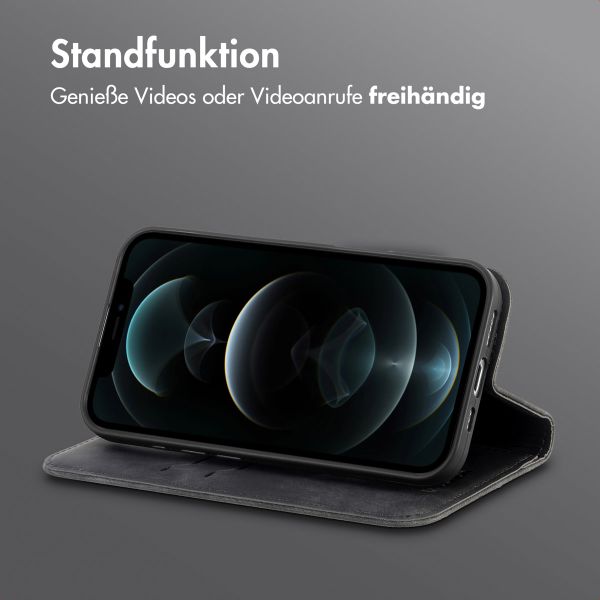 imoshion Slim Klapphülle Apple iPhone 12 (Pro) - Schwarz