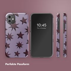Selencia Vivid Back Cover Apple iPhone 11 - Stars Plum Lilac