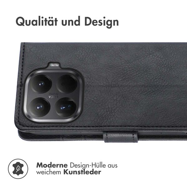 imoshion Luxuriöse Klapphülle Xiaomi 15T Pro - Schwarz