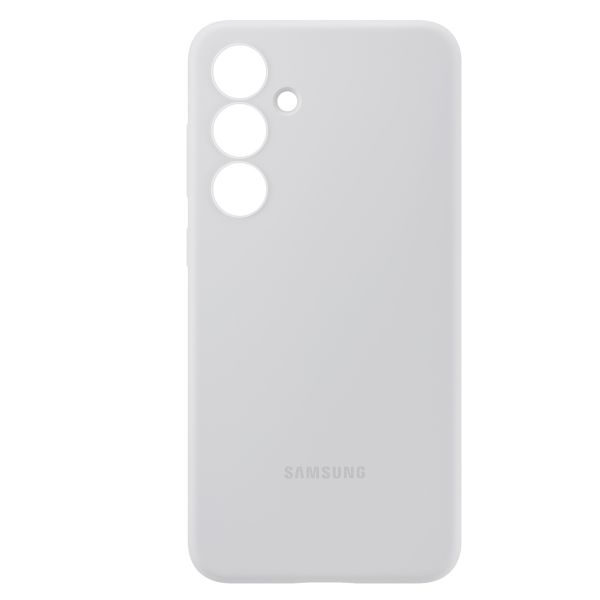 Samsung Original Silikon Cover Samsung Galaxy S24 FE - Grau