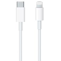 Apple Set Lightning | USB-C Power Adapter 20 Watt + USB-C auf Lightning Kabel - 1 Meter - Weiß