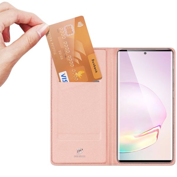 Dux Ducis Slim TPU Klapphülle für Samsung Galaxy Note 20 - Roségold