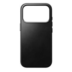 Nomad Traditionelles Horween-Leder Backcover mit MagSafe Apple iPhone 17 Pro - Schwarz