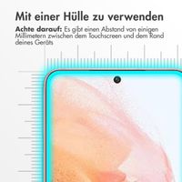 Accezz Displayschutz 2er-pack aus gehärtetem Glas Samsung Galaxy S21
