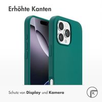 Accezz Liquid Silikoncase mit MagSafe iPhone 16 Pro Max - Forest Green