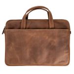 Accezz Leather Laptoptasche 16 Zoll - Cognac