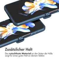 imoshion Rugged Clear Back Cover Samsung Galaxy Z Flip 5 - Dunkelblau