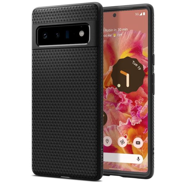 Spigen Liquid Air™ Case für das Google Pixel 6 Pro - Schwarz