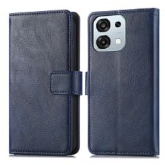 imoshion Luxuriöse Klapphülle Oppo A6 Pro (5G) - Dunkelblau