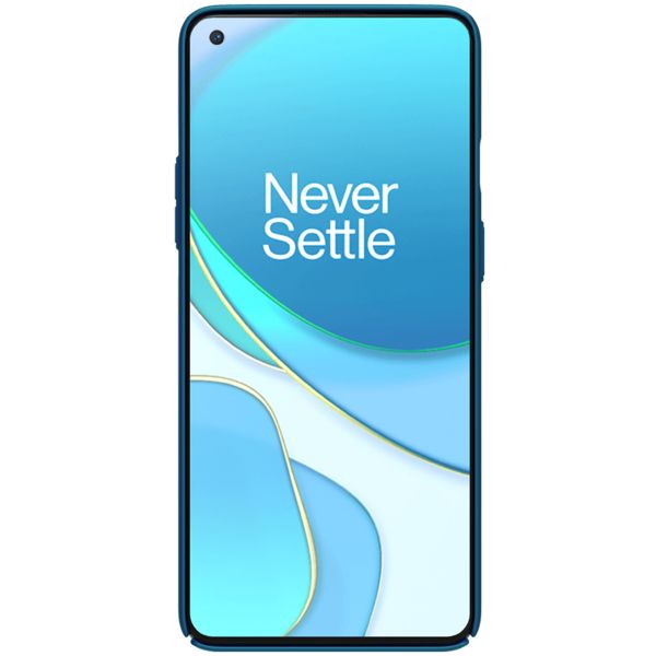 Nillkin Super Frosted Shield Case für das OnePlus 8T - Blau