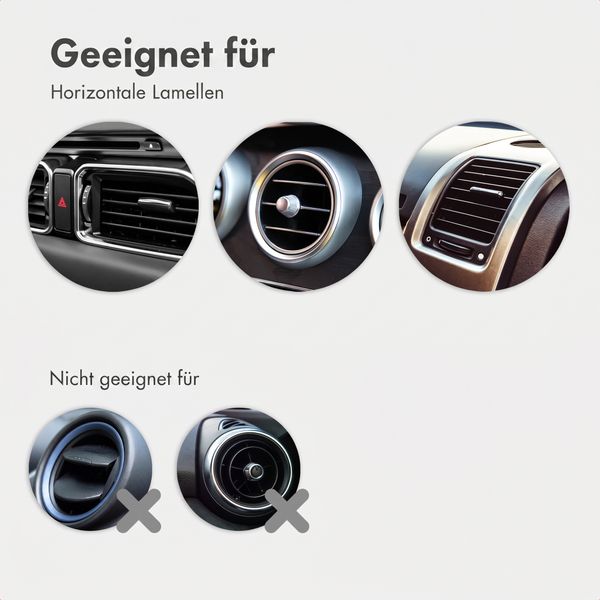imoshion Handyhalterung Auto - Magnetisch - Lüftungsgitter - Schwarz