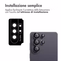 imoshion 2er-Pack Objektivschutz für Kamera für das Samsung Galaxy S26 / S26 Plus - Schwarz