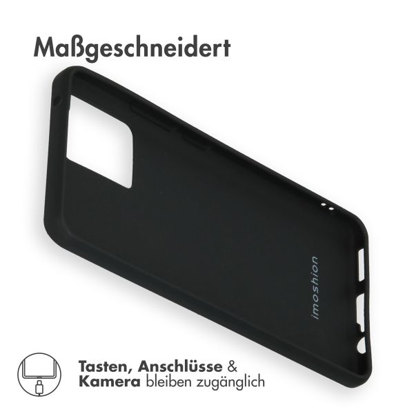 imoshion Color TPU Hülle für das Motorola Moto G72 - Schwarz