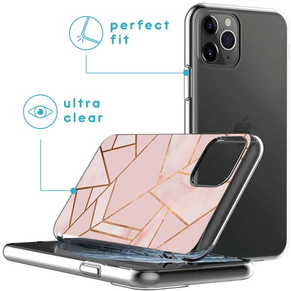 imoshion Design Hülle für das iPhone 11 Pro - Pink Graphic