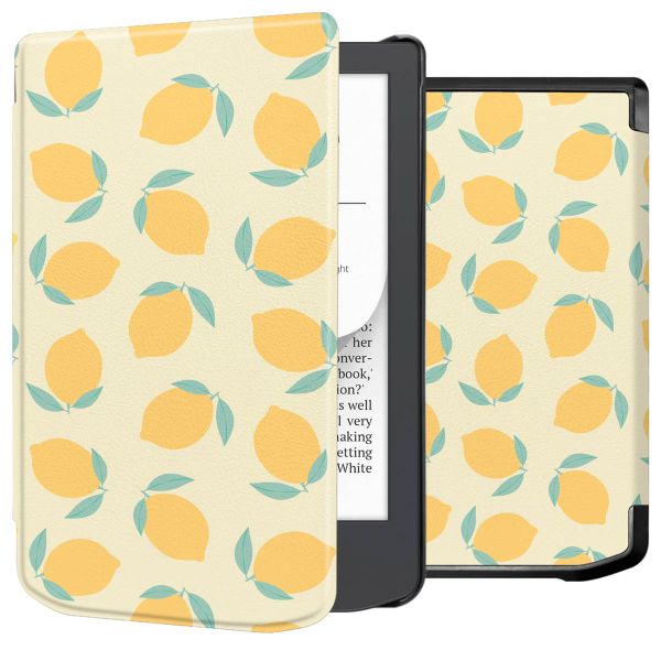 imoshion Design Slim Hard Case Klapphülle Pocketbook Verse Lite - Citrus Dream