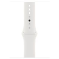 Apple Sport Band für das Apple Watch Series 1 bis 10 / SE / Ultra (2) (44/45/46/49 mm) - Weiß