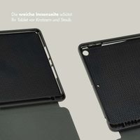 Selencia Vivid Klapphülle Apple iPad 9 (2021) 10.2 Zoll / iPad 8 (2020) 10.2 Zoll / iPad 7 (2019) 10.2 Zoll - Desert Waves Beige