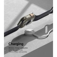 Ringke Bezel Styling + Displayschutz für die Apple Watch Ultra - 49 mm - Knurling Titanium