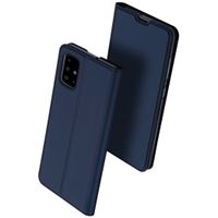 Dux Ducis Slim TPU Klapphülle Dunkelblau für das Samsung Galaxy A71