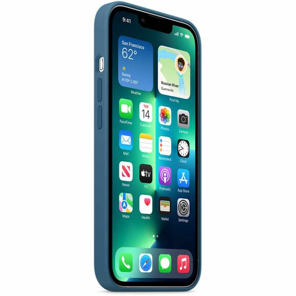 Apple Silikon-Case MagSafe Apple iPhone 13 Pro - Blue Jay