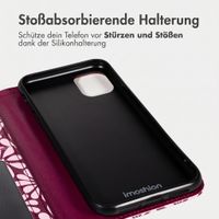 imoshion Design Klapphülle Apple iPhone 12 (Pro) - Bloom Love Blush