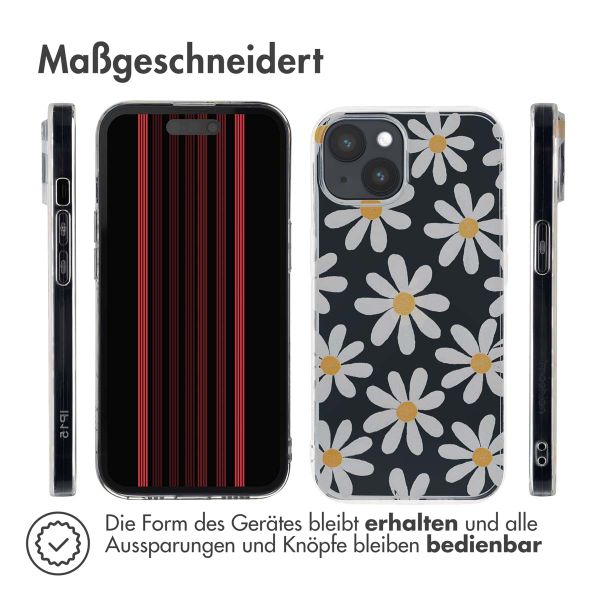 imoshion Design Hülle Apple iPhone 15 - Daisy Flower