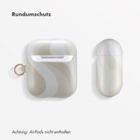 Selencia Vivid Case Apple AirPods 1 / 2 - Desert Waves Beige