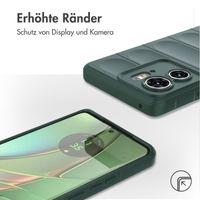 imoshion EasyGrip Backcover für das Motorola Edge 40 - Dunkelgrün