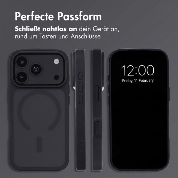 imoshion Color Guard Back Cover mit MagSafe Apple iPhone 18 Pro Max / 17 Pro Max - Schwarz