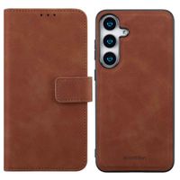 imoshion Entfernbare 2-1 Luxus Klapphülle für das Samsung Galaxy S25 Plus - Braun
