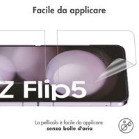 imoshion Displayschutz Folie 3-Pack Samsung Galaxy Z Flip 5 / 6 / 7 FE