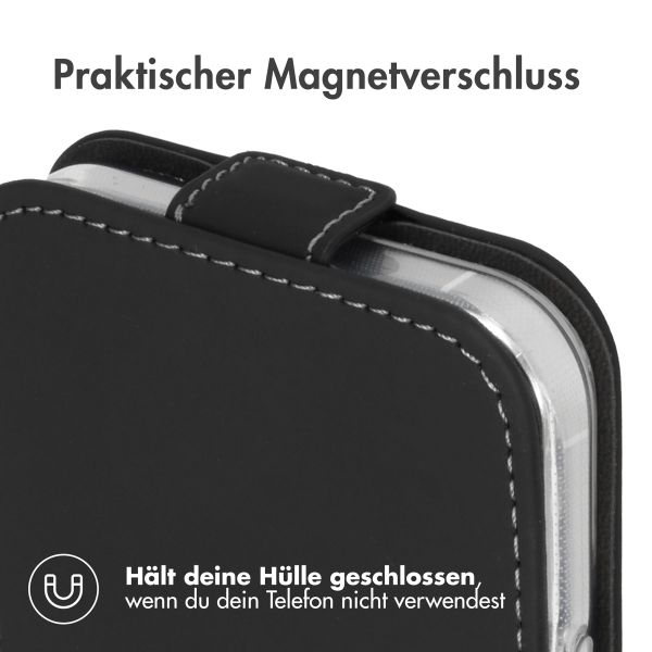 Accezz Flip Case Schwarz für das iPhone 12 (Pro)