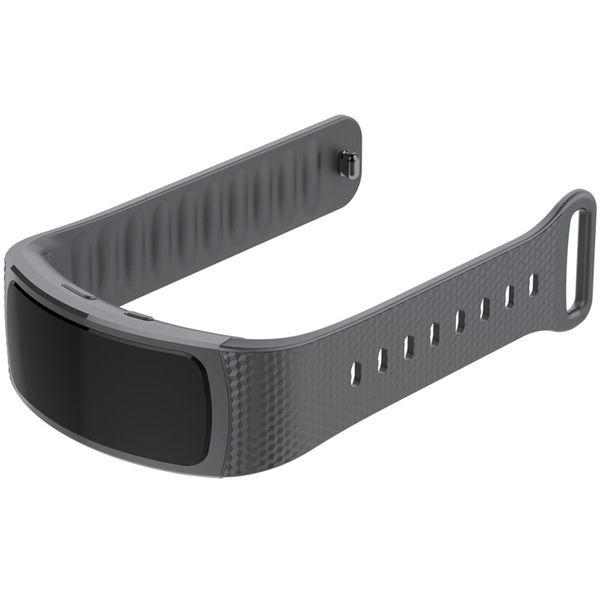 imoshion Silikonband für das  Samsung Gear Fit 2 / 2 Pro - Grau