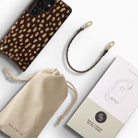 Selencia Nova Echtleder Backcover mit Kartenhalter Samsung Galaxy S26 Ultra - Fawn Chic