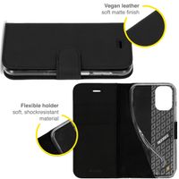 Accezz Wallet TPU Klapphülle Xiaomi Mi 10 Lite - Schwarz