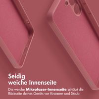 imoshion Color Back Cover mit MagSafe Samsung Galaxy S25 Plus - Dusty Rose