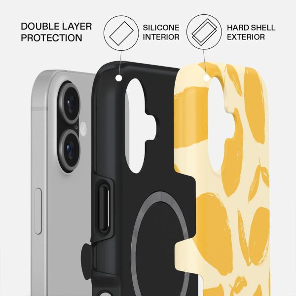 Burga Tough Back Cover MagSafe Apple iPhone 17 - Lemon Tart