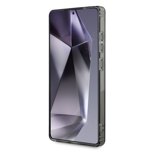 Guess MagSafe IML Strass Hülle Samsung Galaxy S25 Ultra - Schwarz