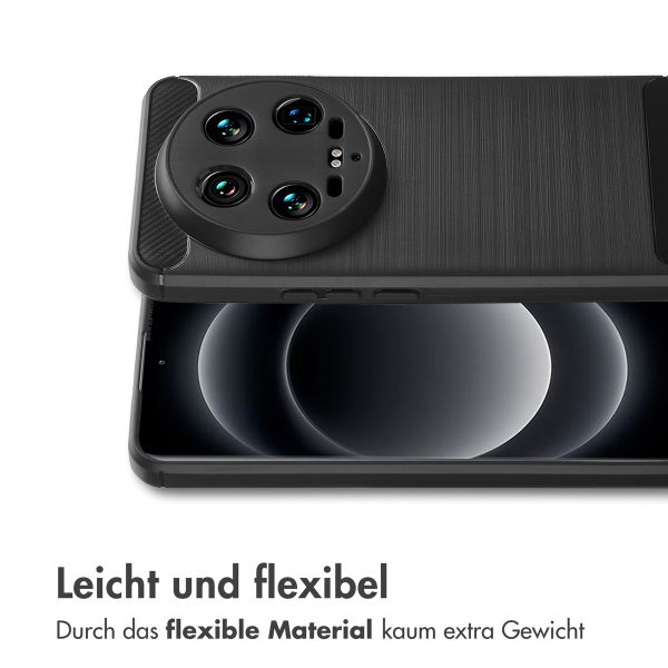 imoshion Brushed Back Cover Xiaomi 14 Ultra - Schwarz