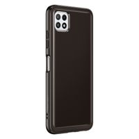 Samsung Original Silicone Clear Cover Galaxy A22 (5G) - Schwarz