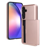 imoshion Backcover mit Kartenfach Samsung Galaxy S25 FE - Rosé gold