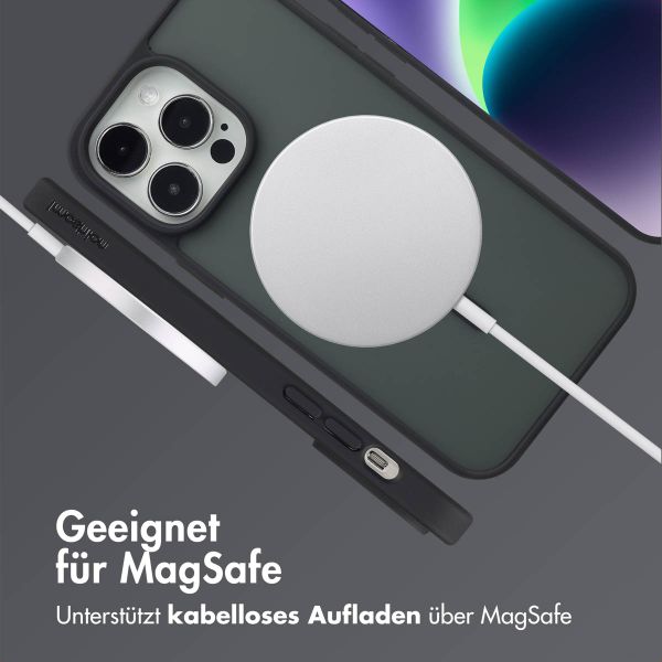 imoshion Color Guard Back Cover mit MagSafe Apple iPhone 14 Pro Max - Schwarz
